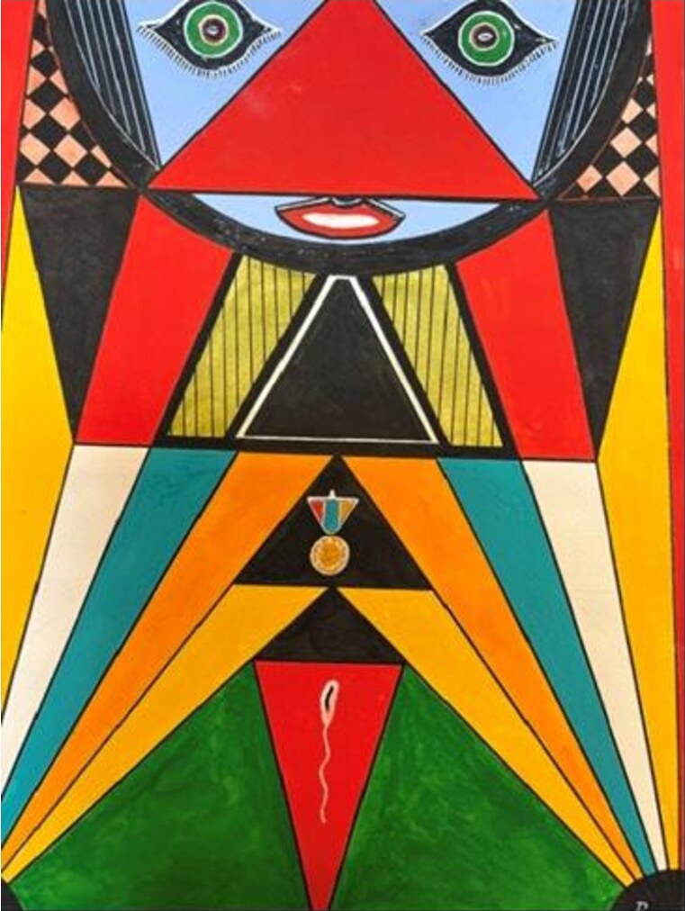 Ohne Titel – Gemälde von Franz Feuchtl