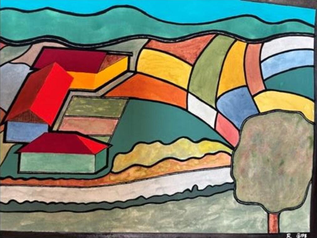 Ohne Titel – Gemälde von Franz Feuchtl