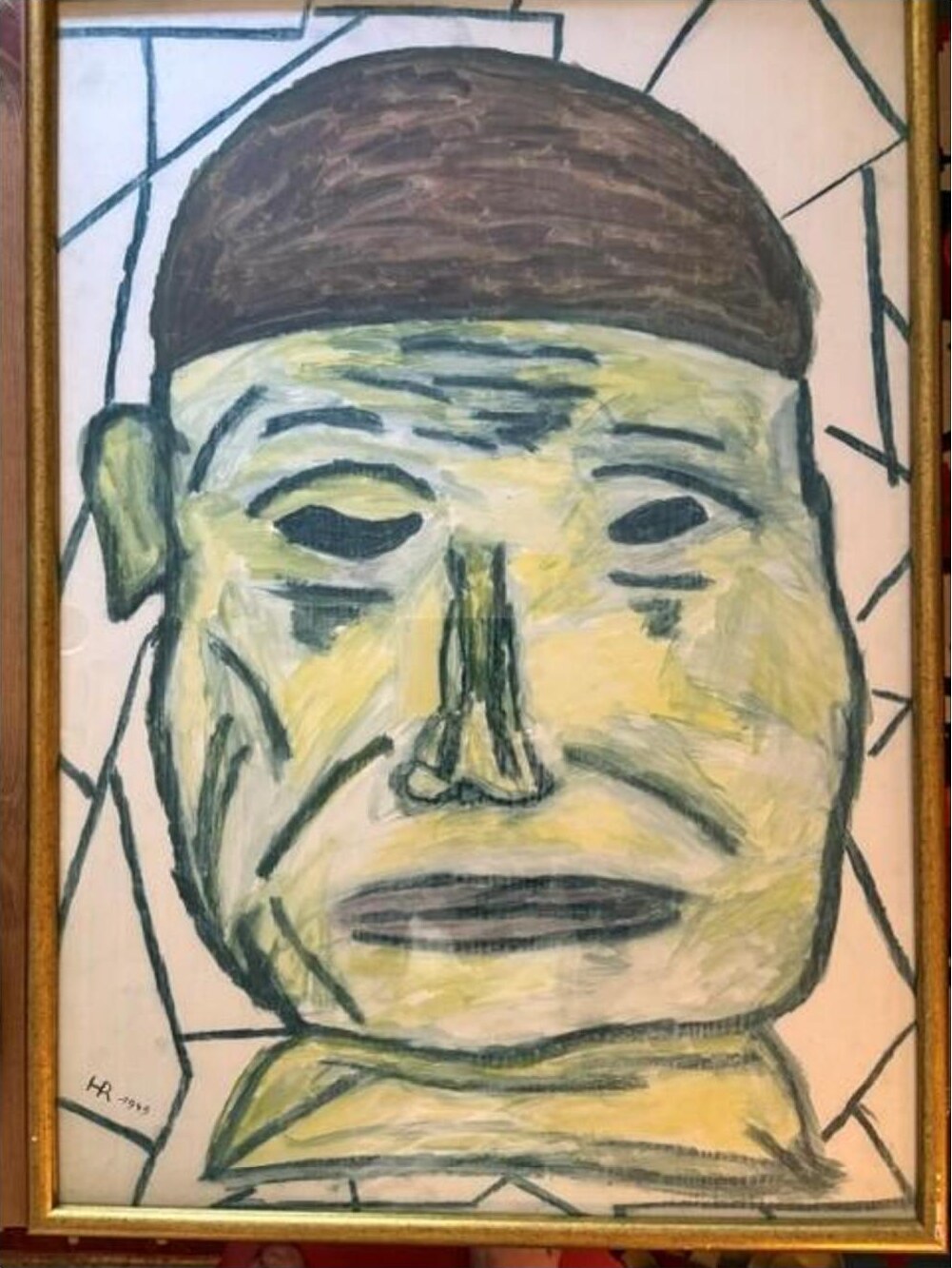 Chinese – Mischtechnik auf Karton · 83 × 63 cm – Hubert Rathgeber