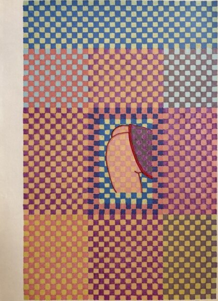 Junges Mädchen – Filzstift auf Papier · 30 × 21 cm – Hubert Rathgeber