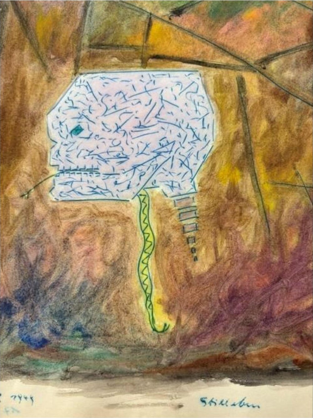 Stilleben – Aquarell · 29 × 21 cm – Hubert Rathgeber