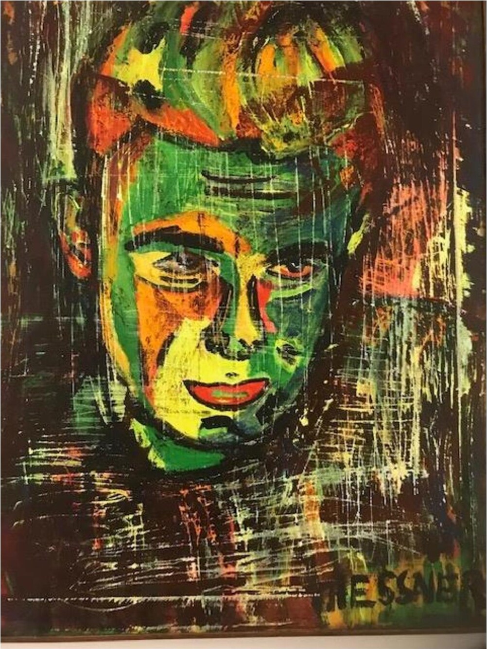 James Dean – Öl auf Leinwand · 90 × 70 cm – Sandy